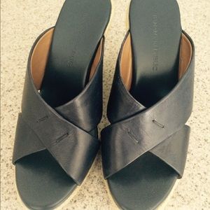 Banana Republic Wedges - Navy Blue